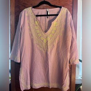 Womens 3/4 length top